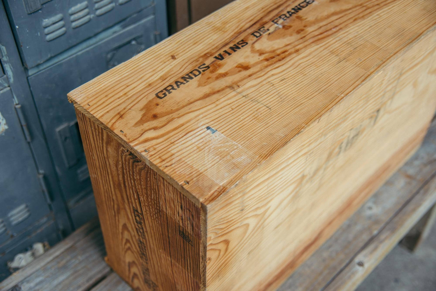 フランスワインの輸入用木箱